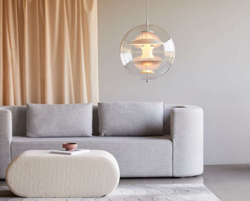 Round Sphere Pendant Lamp – Globe Glass Ceiling Light