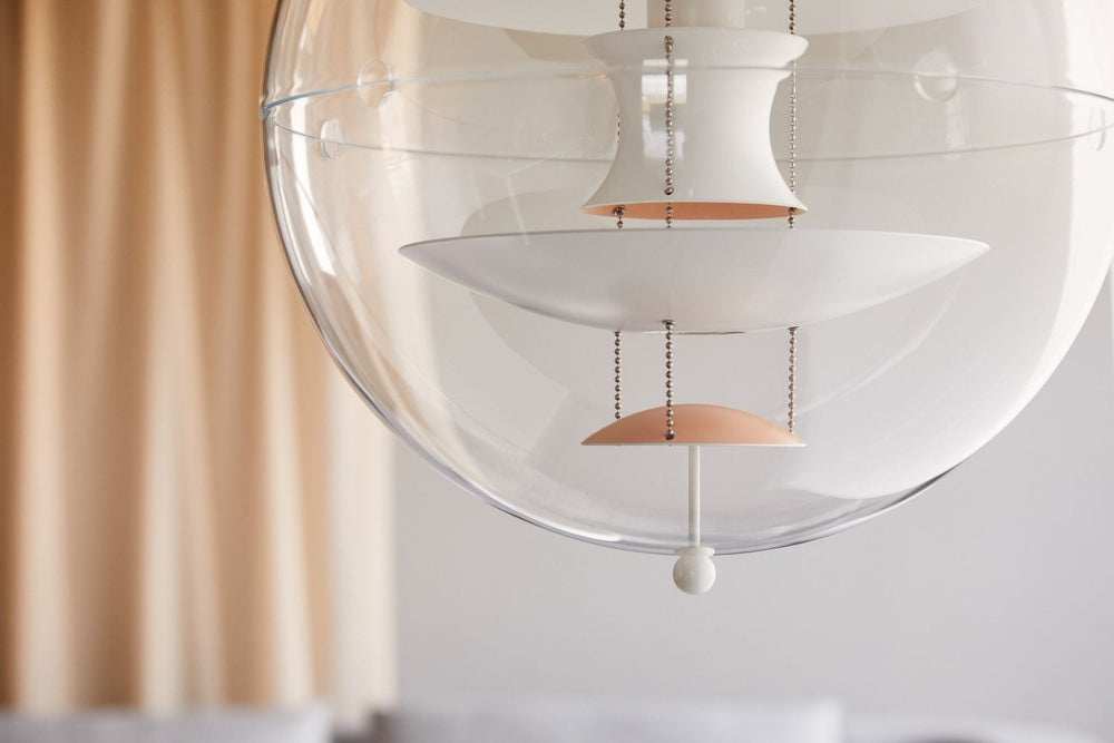 Round Sphere Pendant Lamp – Globe Glass Ceiling Light