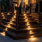 GlowStep Solar Step Lights – Waterproof LED Deck & Stair Lighting