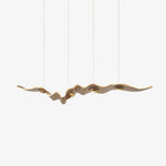Gold Ribbon Chandelier
