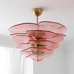 Petals Glass Chandelier