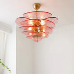 Petals Glass Chandelier