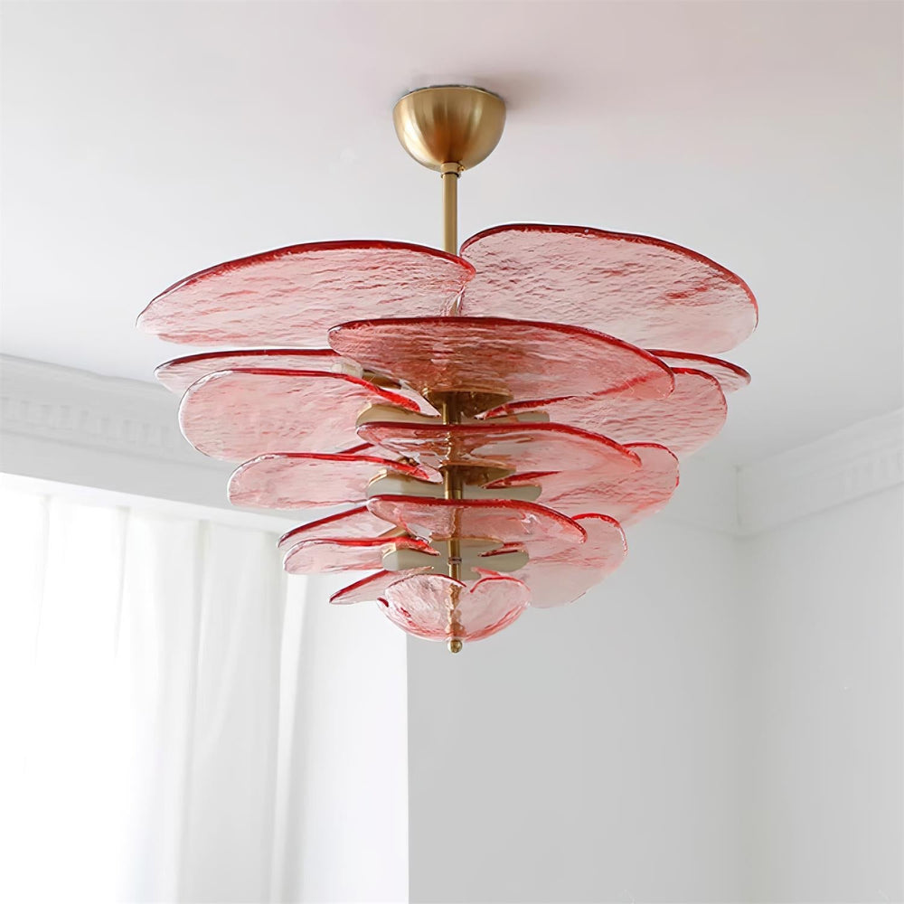 Petals Glass Chandelier