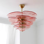 Petals Glass Chandelier