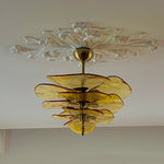 Petals Glass Chandelier