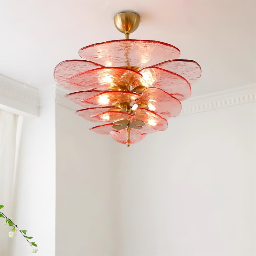 Petals Glass Chandelier