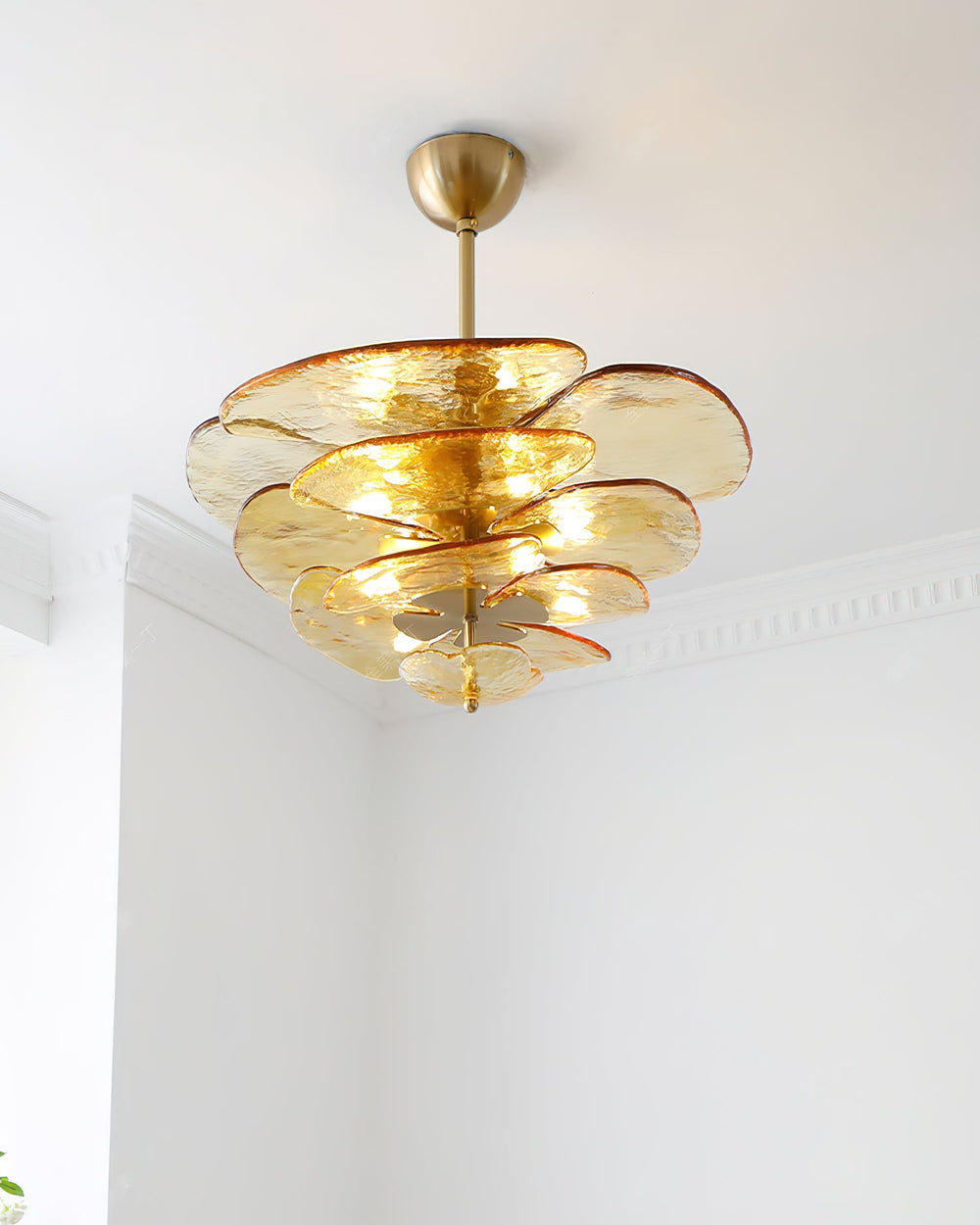 Petals Glass Chandelier