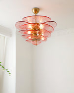 Petals Glass Chandelier