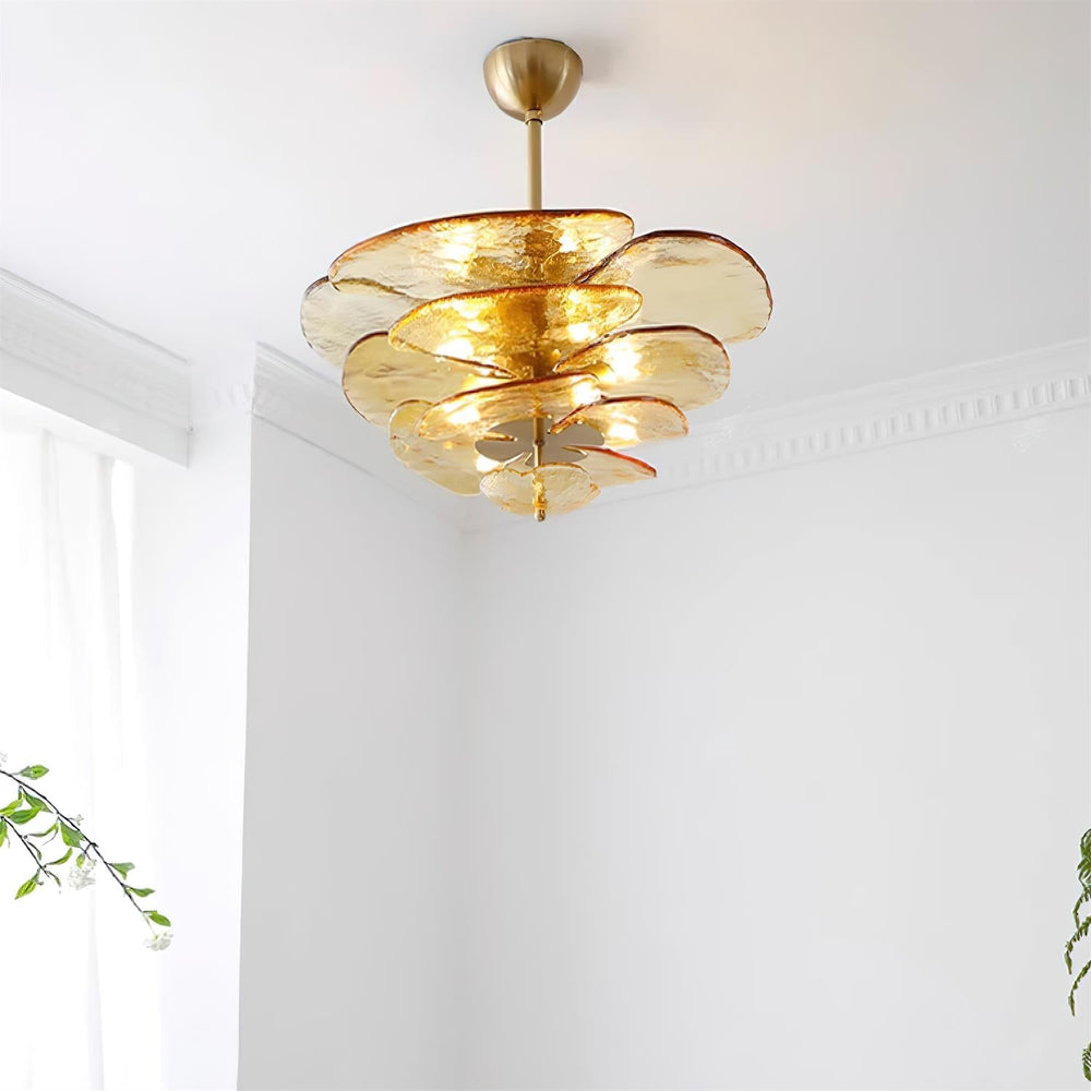 Petals Glass Chandelier
