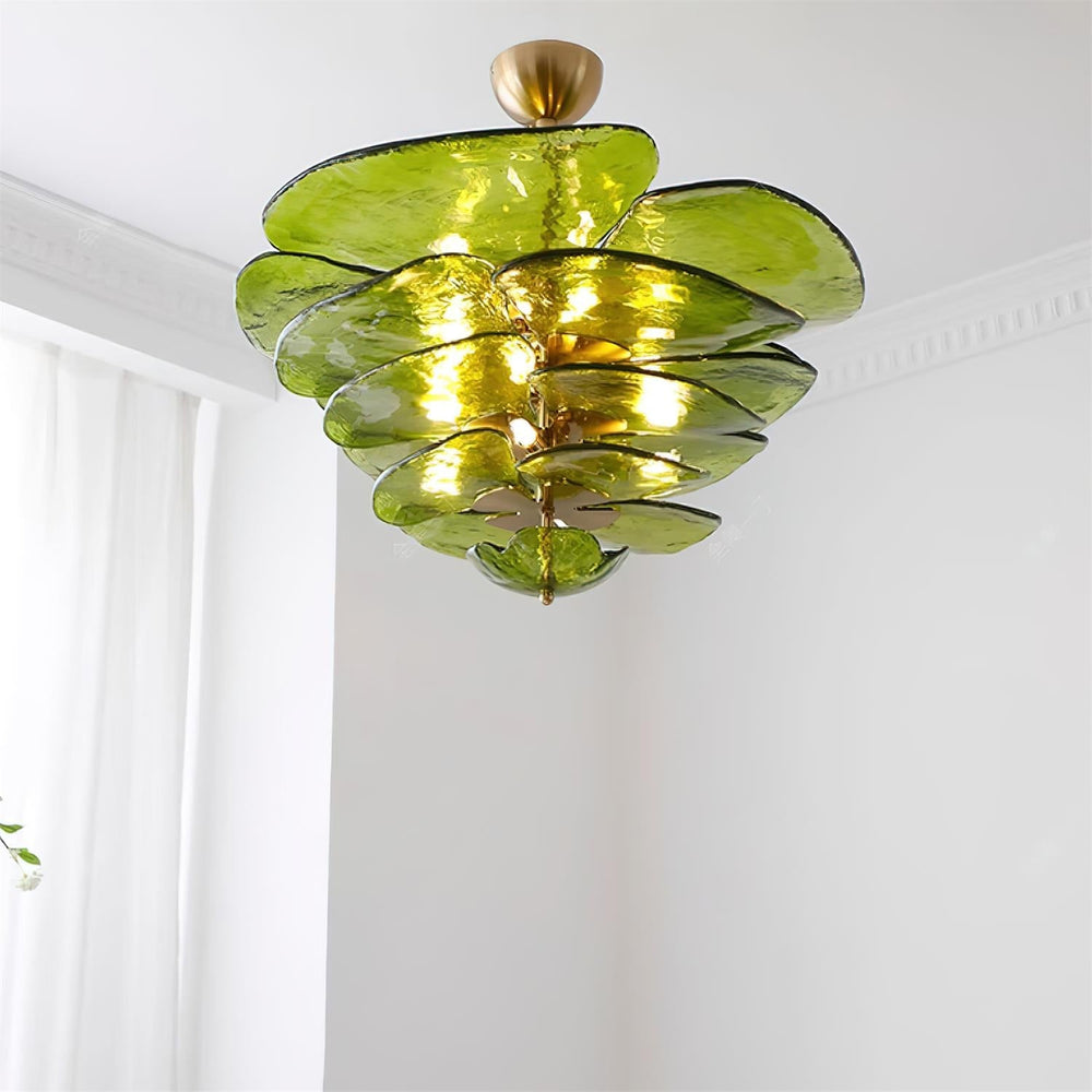 Petals Glass Chandelier