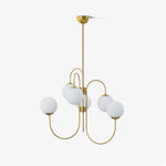 Gooseneck Chandelier