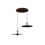 Spindle Disc Pendant Lamp