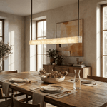 Halia Alabaster Linear Pendant Lamp