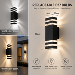 HaloCube Outdoor Wall Light