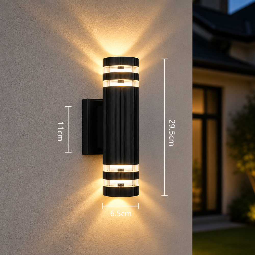 HaloCube Outdoor Wall Light