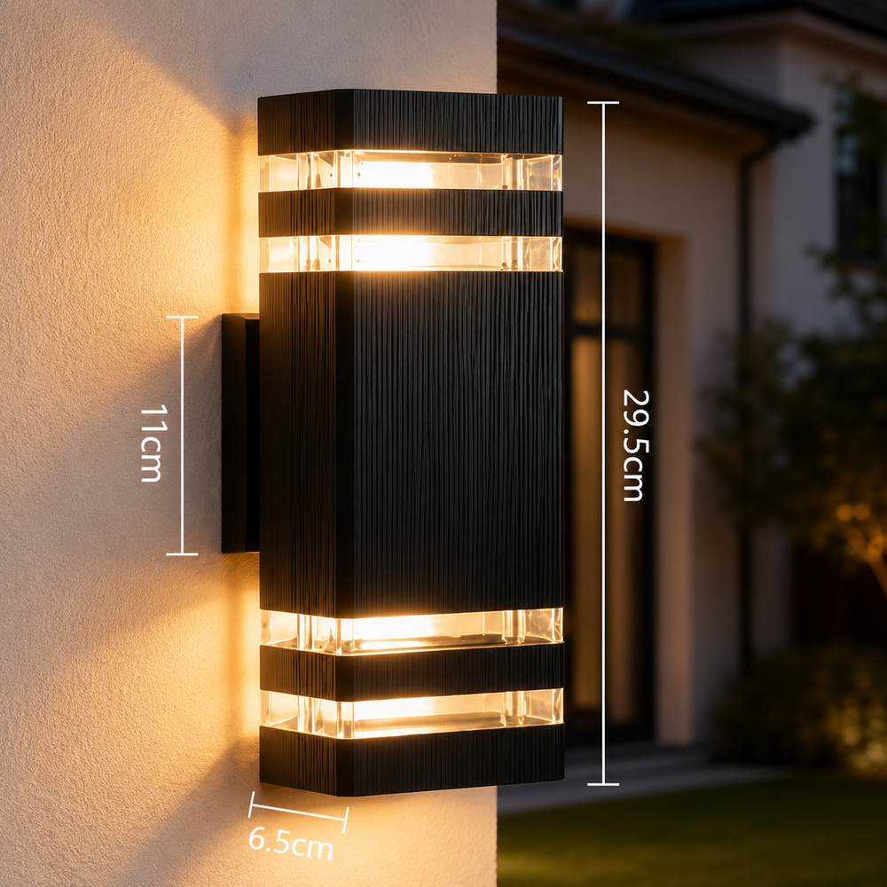 HaloCube Outdoor Wall Light
