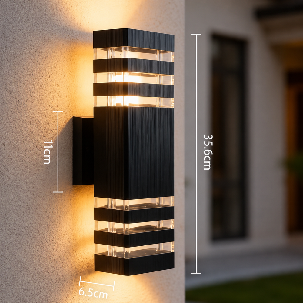 HaloCube Outdoor Wall Light