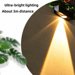HaloStep Solar Step & Wall Light – Waterproof LED Outdoor Stair, Fence & Landscape Light