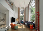 Halti Necklace Acrylic Chandelier