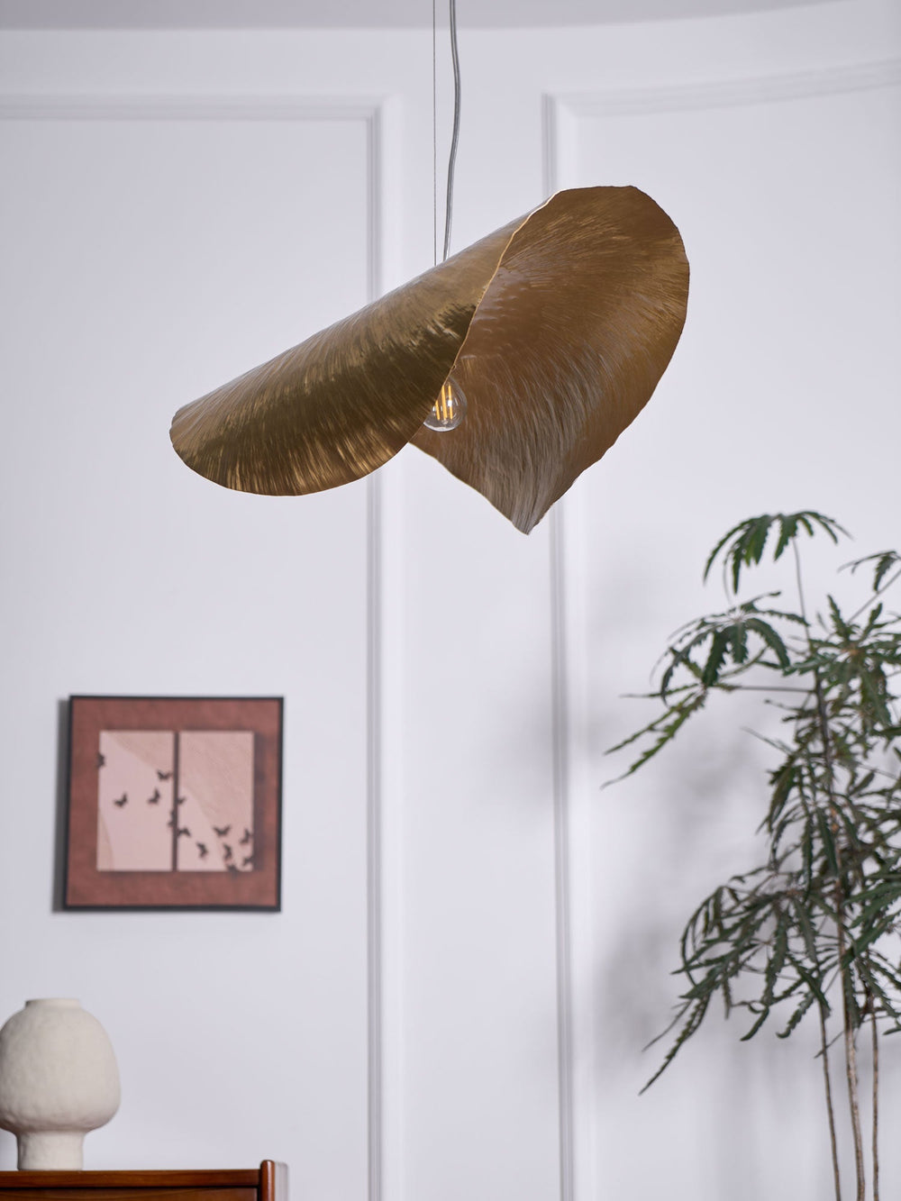 Hammered Pendant Light