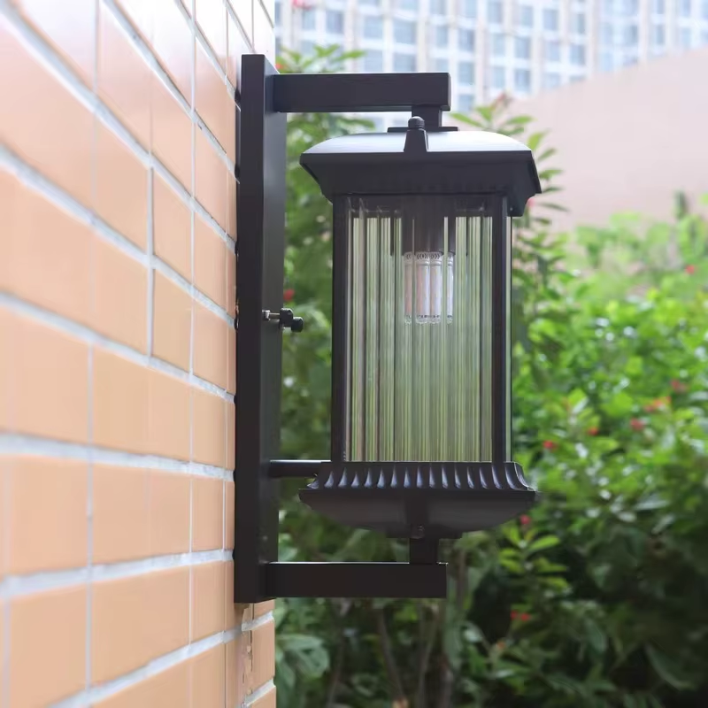 HavenLux Open-Frame Sconce – Modern Luxury LED Architectural Outdoor Wall Light
