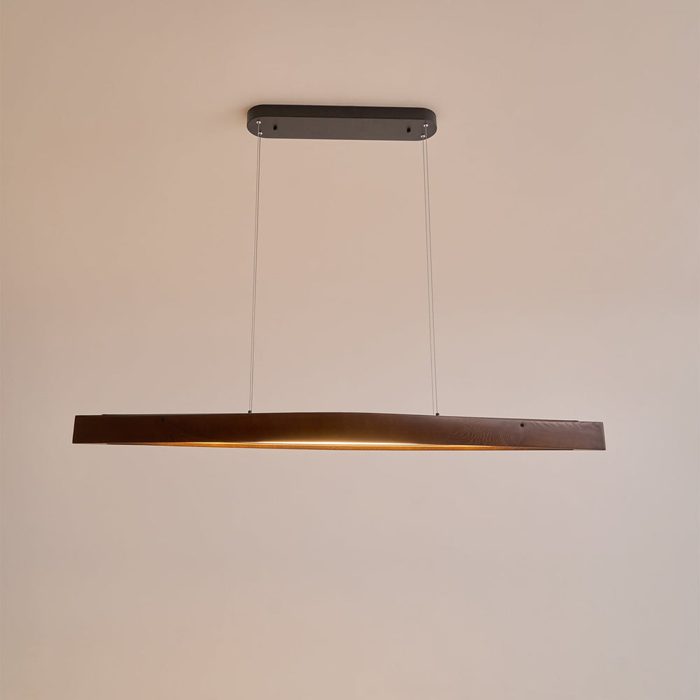Horizon Linear Wood Pendant Lamp