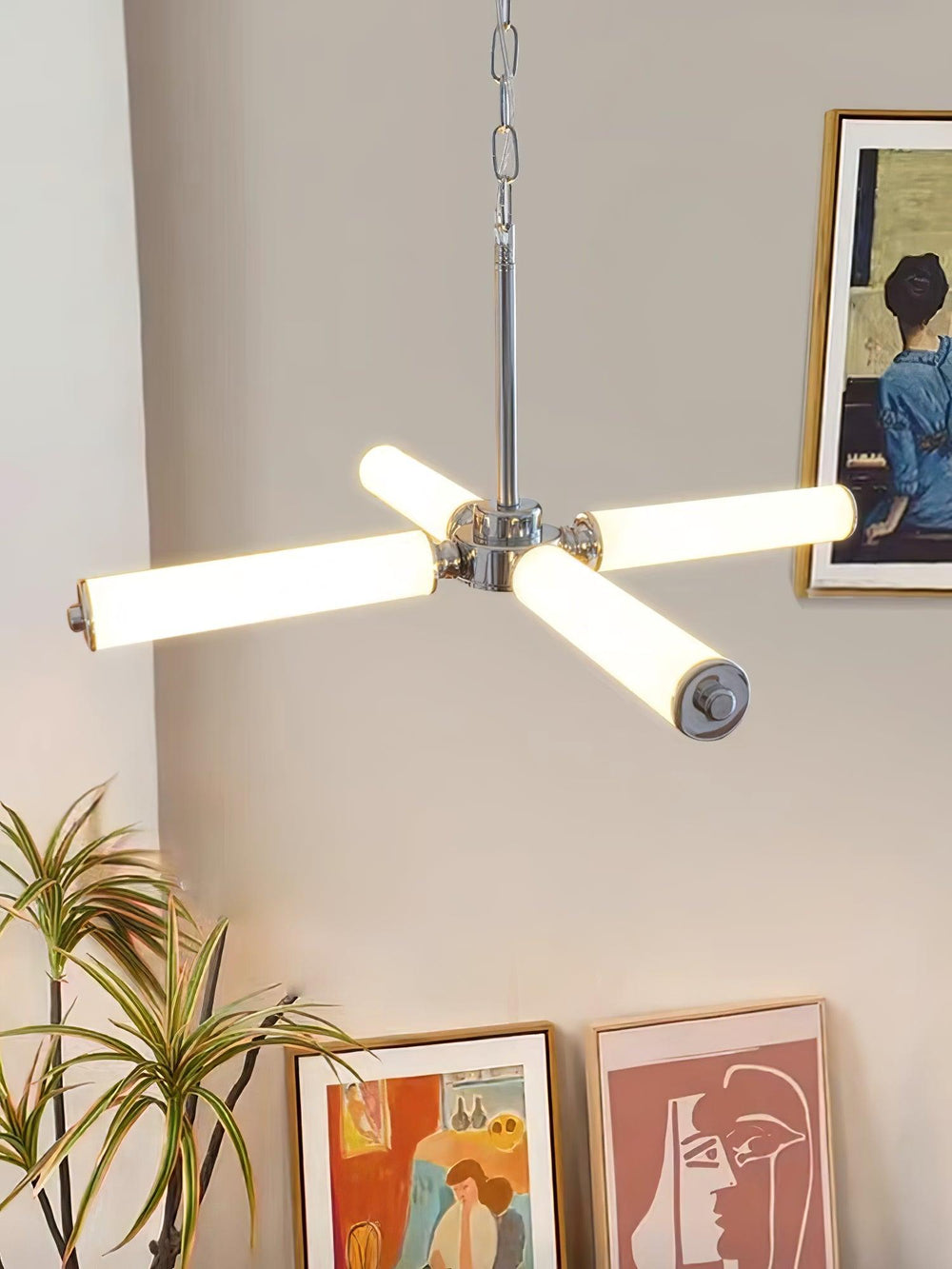 Huntington LED Ring Chandelier – Modern Halo Glow