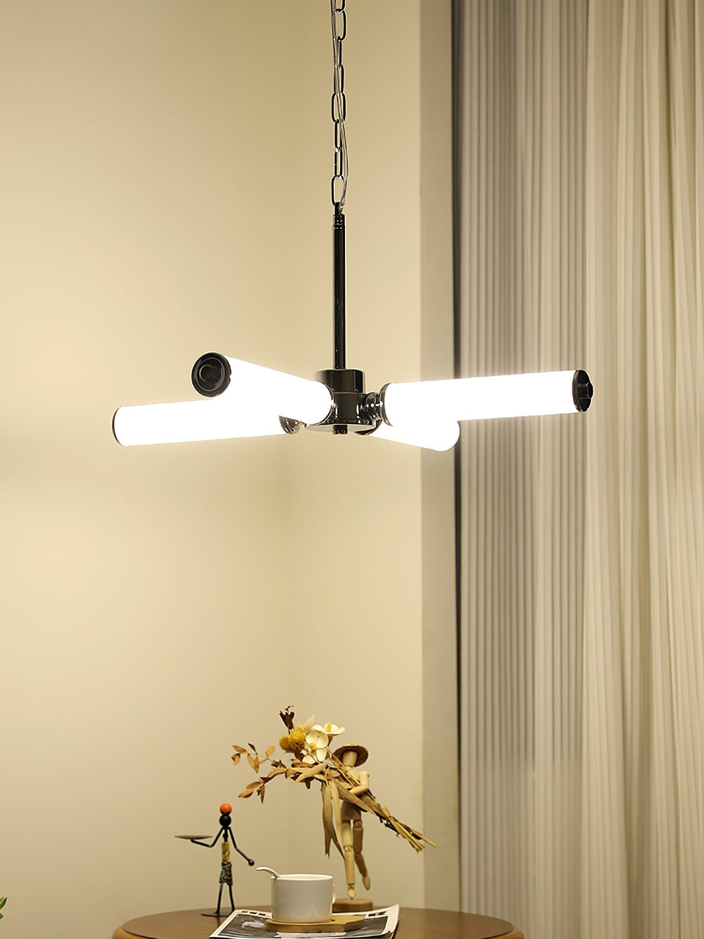 Huntington LED Ring Chandelier – Modern Halo Glow