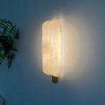 Husk Alabaster Wall Sconce