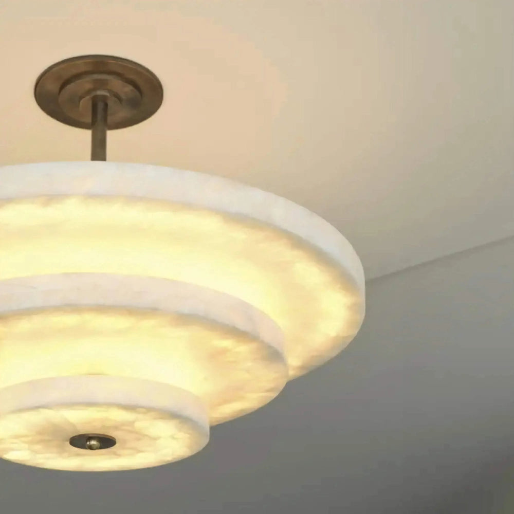 Ice Queen Alabaster Chandelier