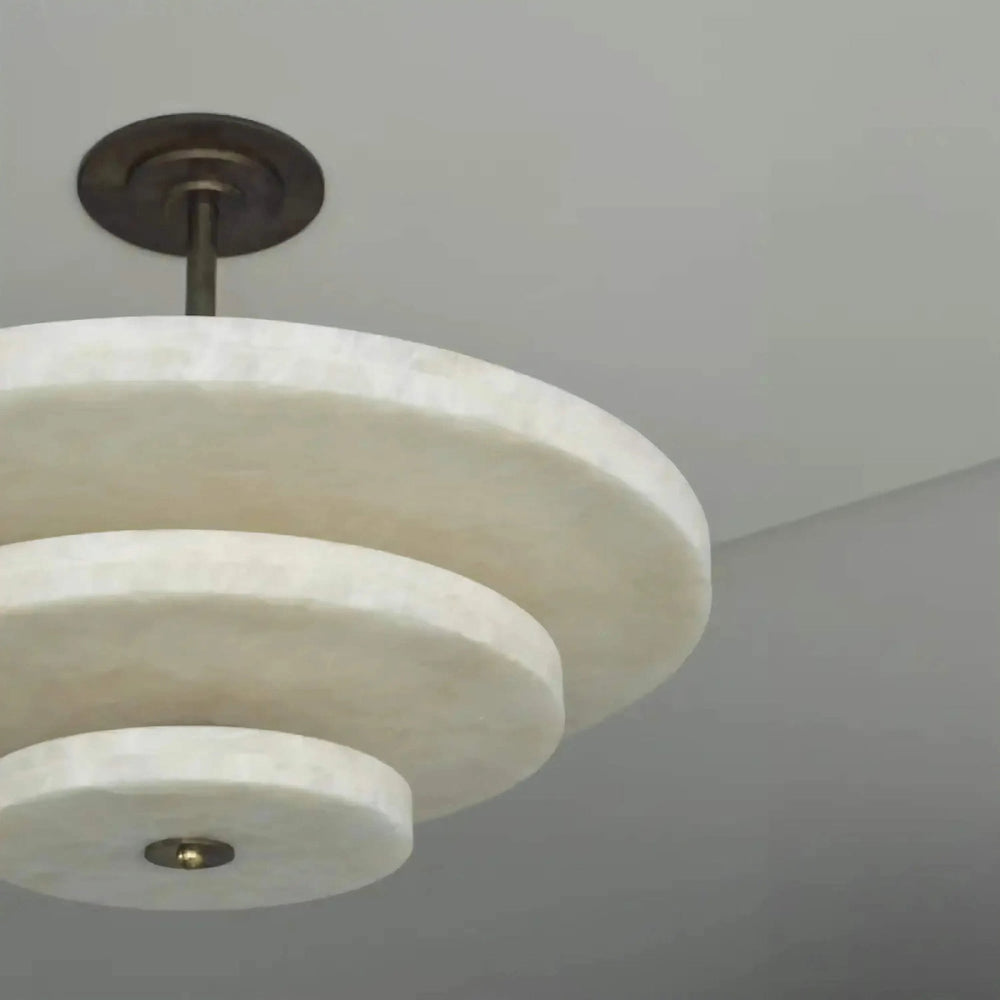Ice Queen Alabaster Chandelier
