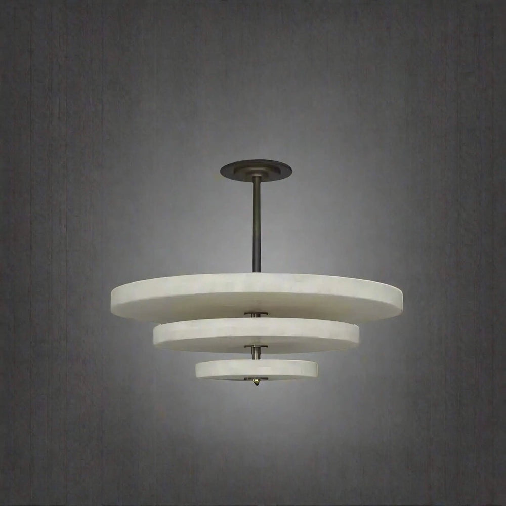 Ice Queen Alabaster Chandelier