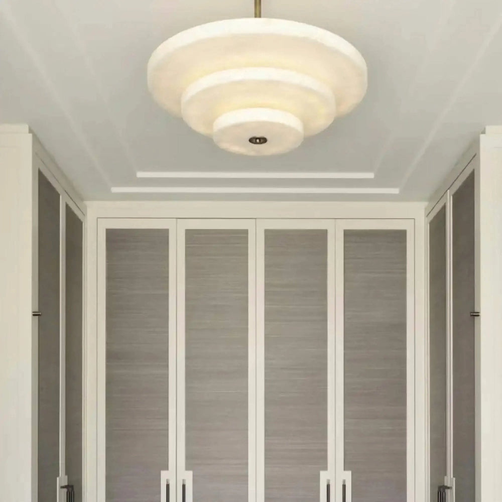 Ice Queen Alabaster Chandelier