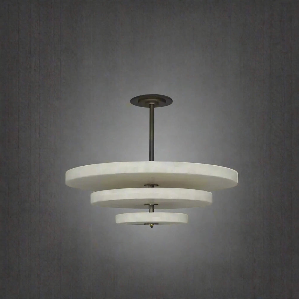 Ice Queen Alabaster Chandelier