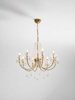 Imperial Pearl Crystal Chandelier