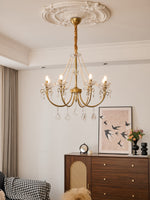 Imperial Pearl Crystal Chandelier
