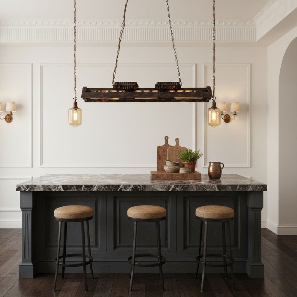 Industrial Steampunk Chandelier