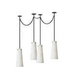 Industrial Cascade Chain Chandelier