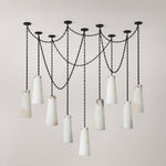 Industrial Cascade Chain Chandelier
