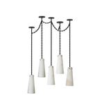 Industrial Cascade Chain Chandelier
