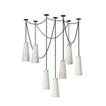 Industrial Cascade Chain Chandelier
