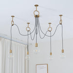 Industrial Spider Chandelier