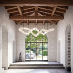 Streamlined Alabaster Pendant Lamp
