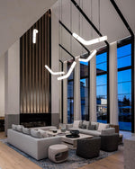 Streamlined Alabaster Pendant Lamp