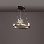 Ion Leaf Chandelier