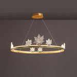 Ion Leaf Chandelier