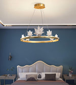 Ion Leaf Chandelier