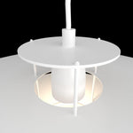 Tiered Disk Pendant Light