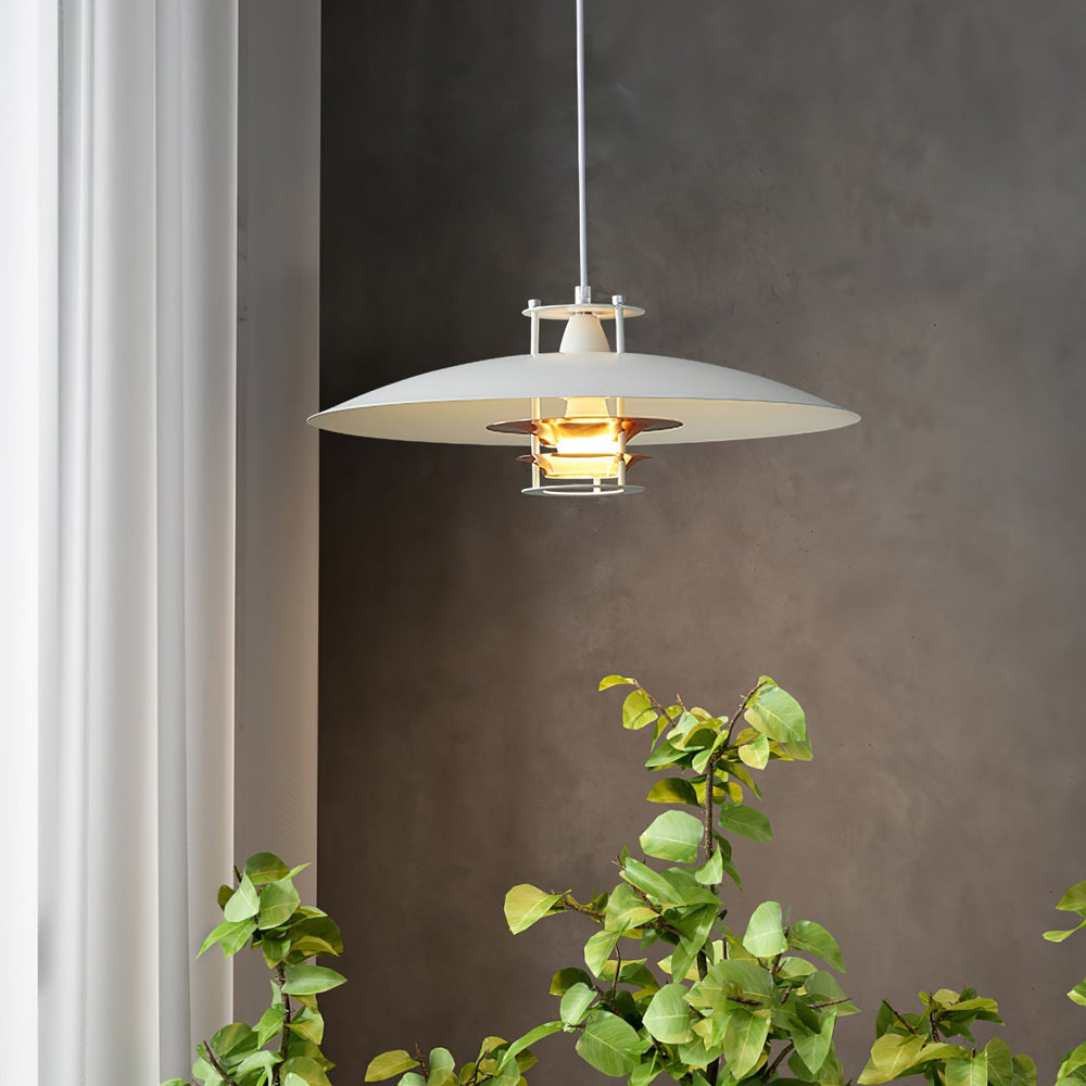 Tiered Disk Pendant Light