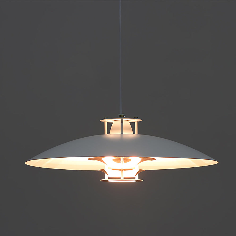 Tiered Disk Pendant Light